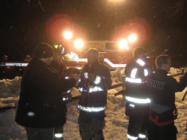 ICE RESCUE TRAINING BEDFORD HILLS MEMORIAL PARK